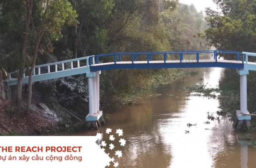  Dự án The Reach của JCI East Saigon chính thức hoàn thành chiếc cầu 6000 trước Tết