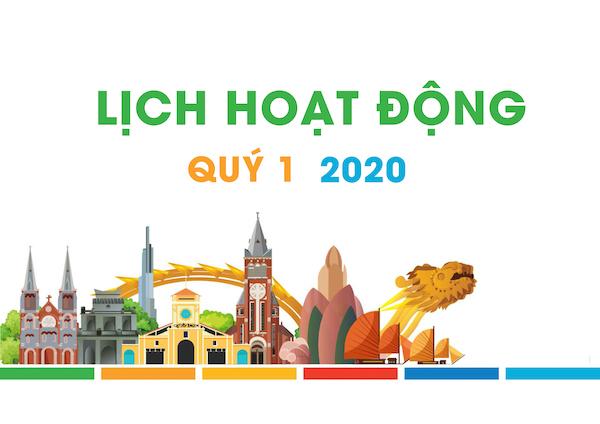  Lịch Hoạt Động JCI Việt Nam Quý 1 – 2020