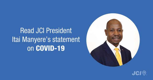  Tuyên bố của Chủ tịch JCI 2020 – Itai Manyere về COVID-19