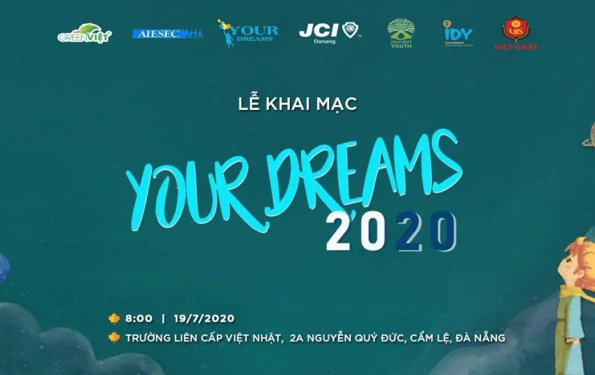  Thông báo lễ khai mạc dự án Your Dreams 2020- Những sắc màu cảm xúc
