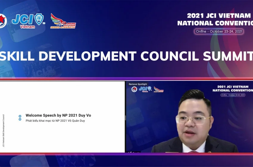  National Convention JCI Vietnam 2021 – Cuộc họp thảo luận chương trình đào tạo JCI: Từ cấp địa phương đến quốc gia