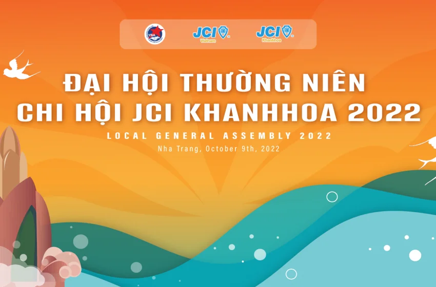  Thư mời tham dự Đại hội thường niên Chi hội JCI Khanhhoa 2022