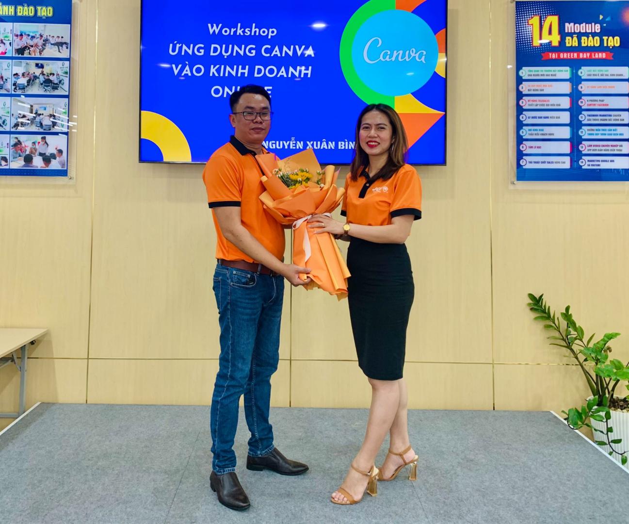 JCI Khánh Hoà WORKSHOP ỨNG DỤNG CANVA VÀO KINH DOANH ONLINE 3