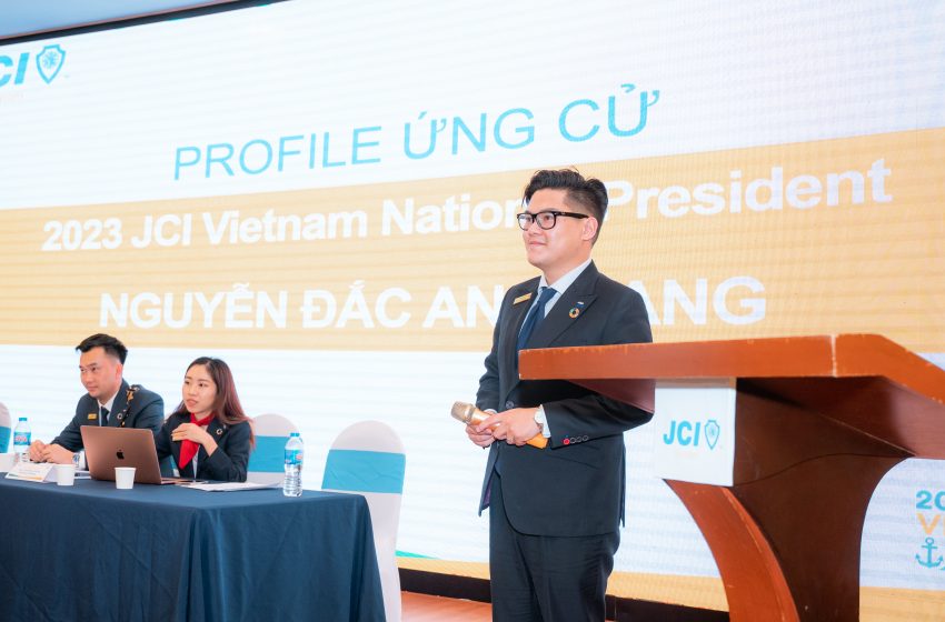  Anh Nguyễn Đắc An Khang Đắc Cử Chủ Tịch JCI Vietnam 2023