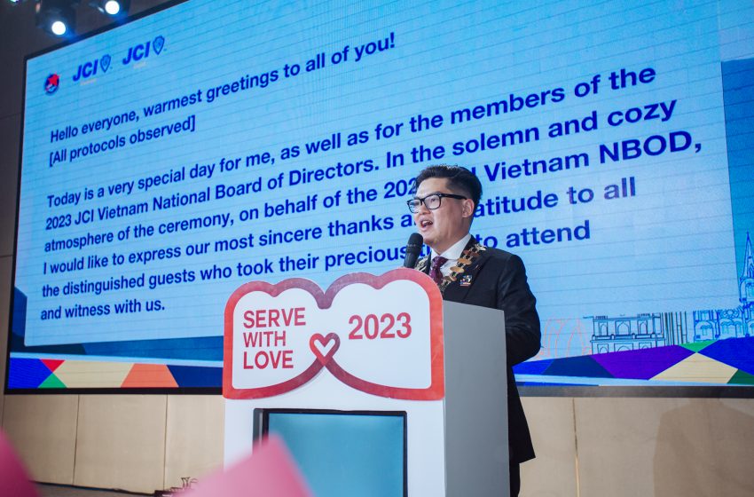  Anh Nguyễn Đắc An Khang trở thành Chủ tịch JCI Vietnam 2023