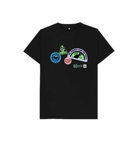 Kids Earth Hour Badge T-shirt