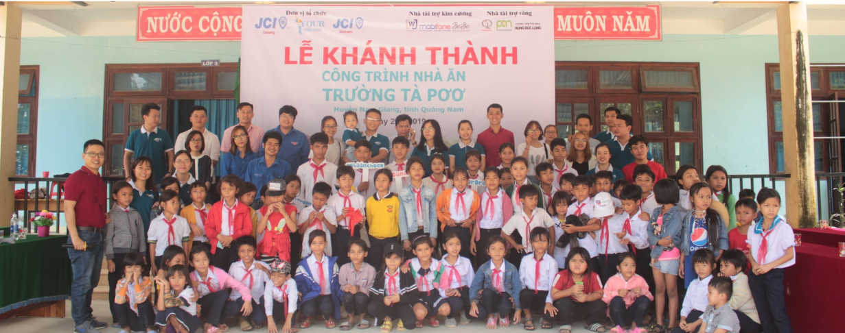 Công trình “Nhà ăn ước mơ” thuộc dự án Your Dreams 2019