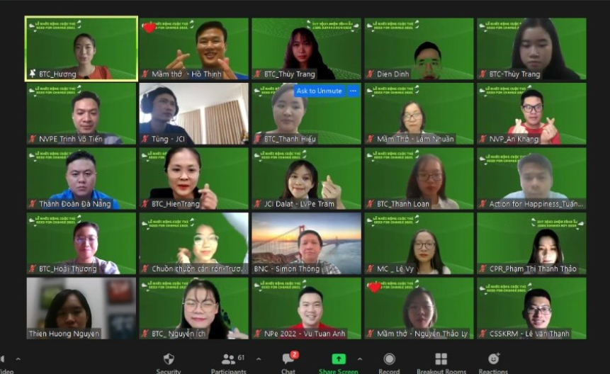 Khởi động dự án Seed For Change 2021