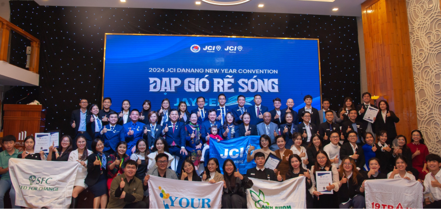 Năm 2024 dưới sự dẫn dắt của chị Nguyễn Thuỳ Thanh Huyền - Chủ tịch JCI Đà Nẵng 2024