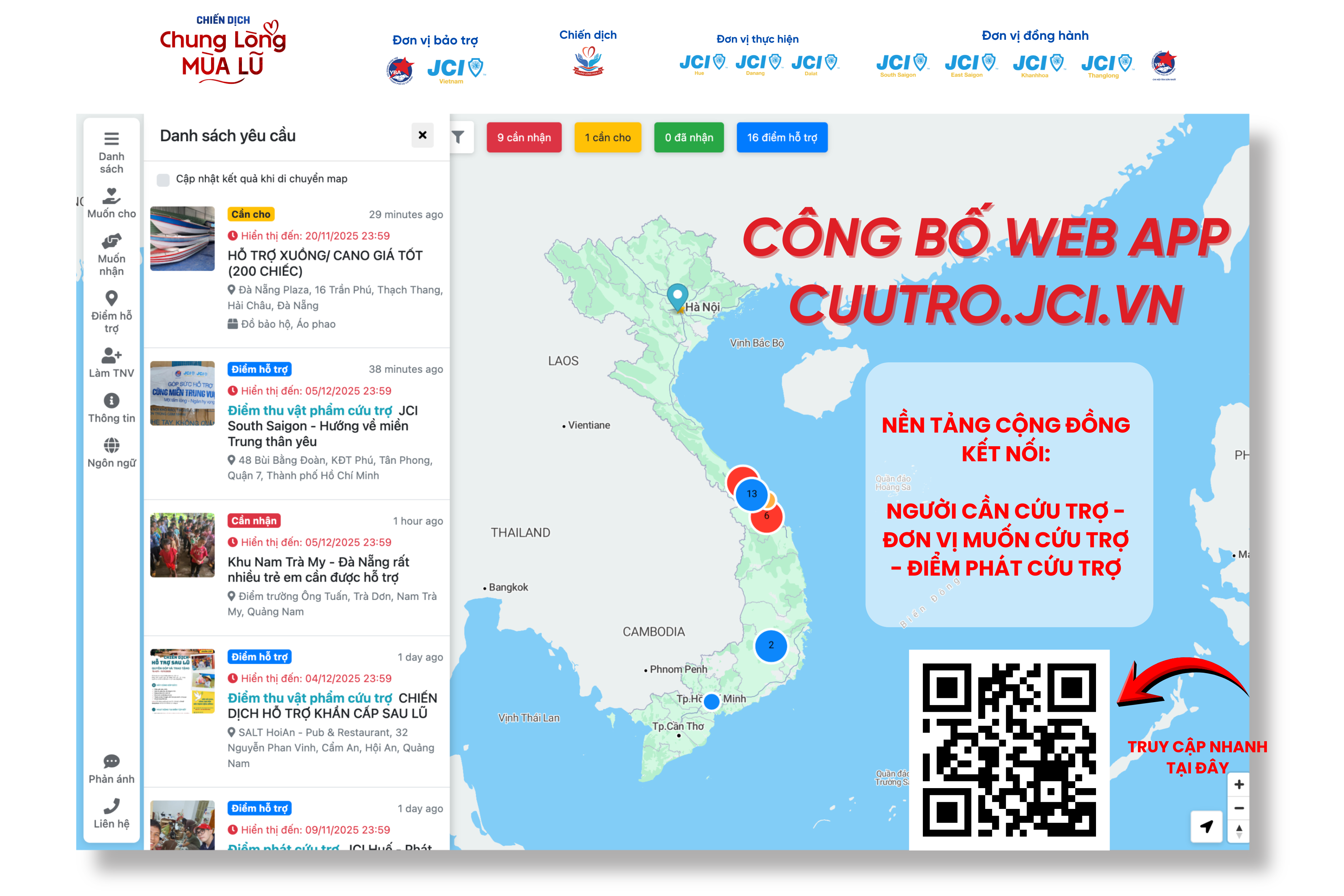 CÔNG BỐ APP