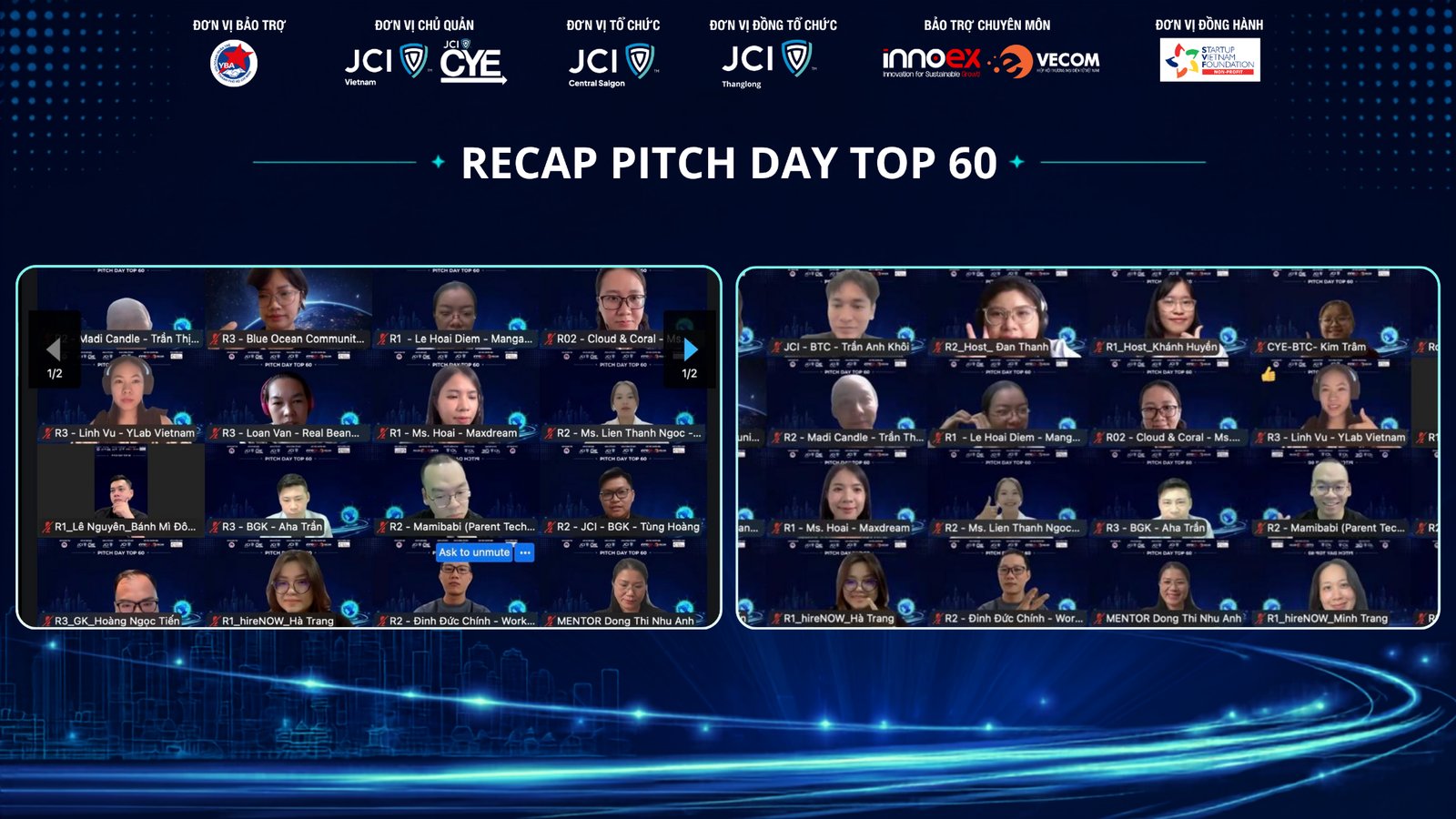 Vòng Pitch Day Top 60 CYE 2026