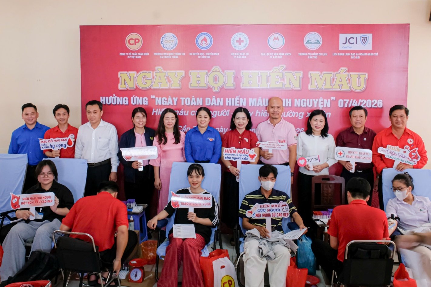 Ngày hội hiến máu JCI Cần Thơ 2026
