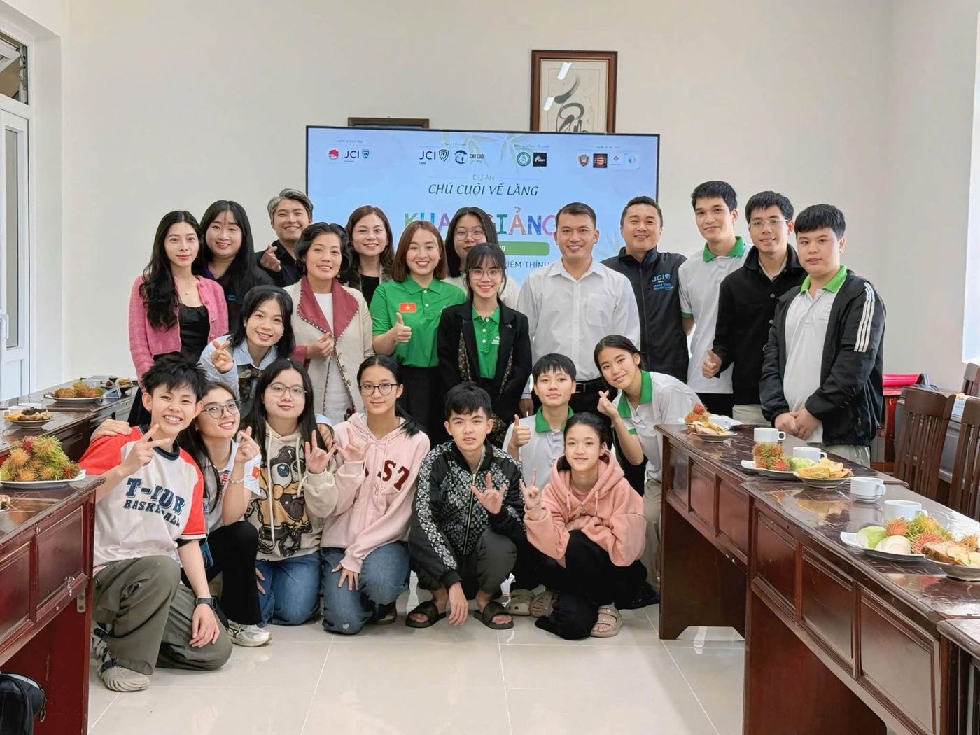 Khai giảng lớp học dự án Chú Cuội Về Làng của JCI Dalat