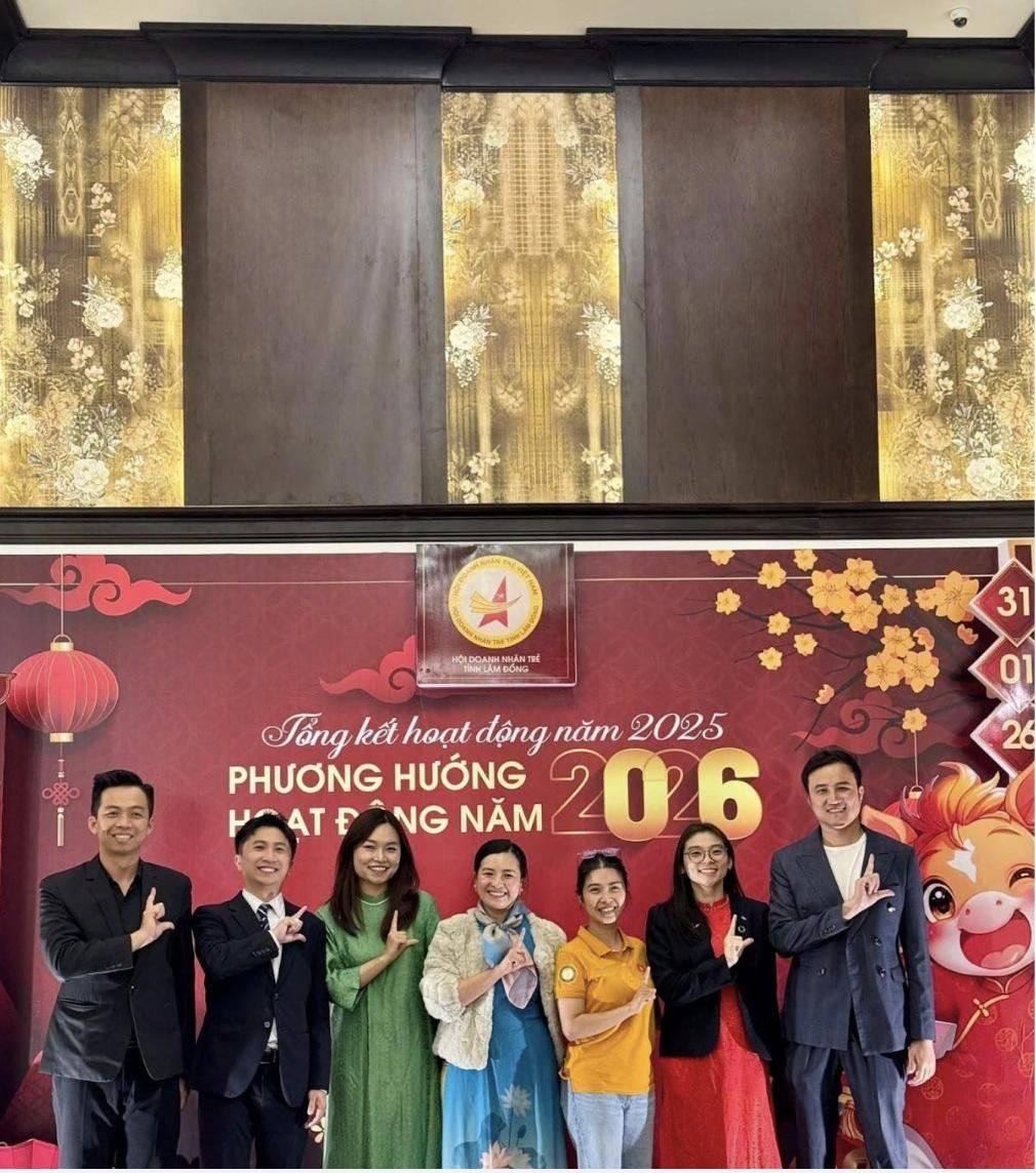 Lễ tổng kết Hội Doanh nhân trẻ tỉnh Lâm Đồng có đại diện JCI Dalat