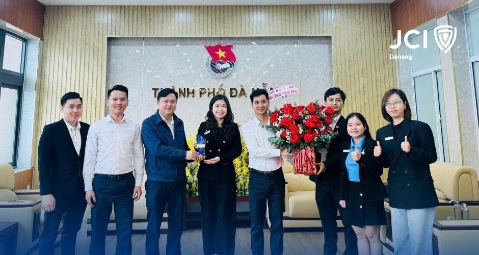JCI Danang thăm Thành Đoàn – Hội Sinh viên TP. Đà Nẵng
