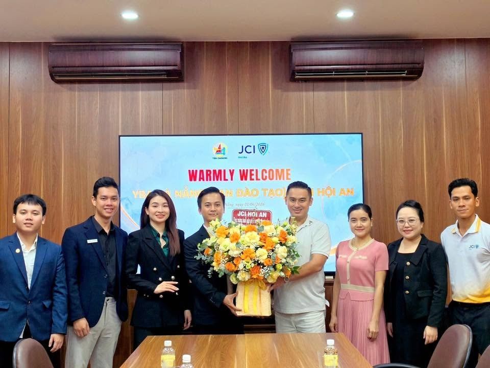 JCI Hội An làm việc với Ban Đào tạo YBA Đà Nẵng